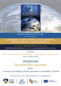 L' Europa come modello di crescita, Innovazione e Sostenibilità