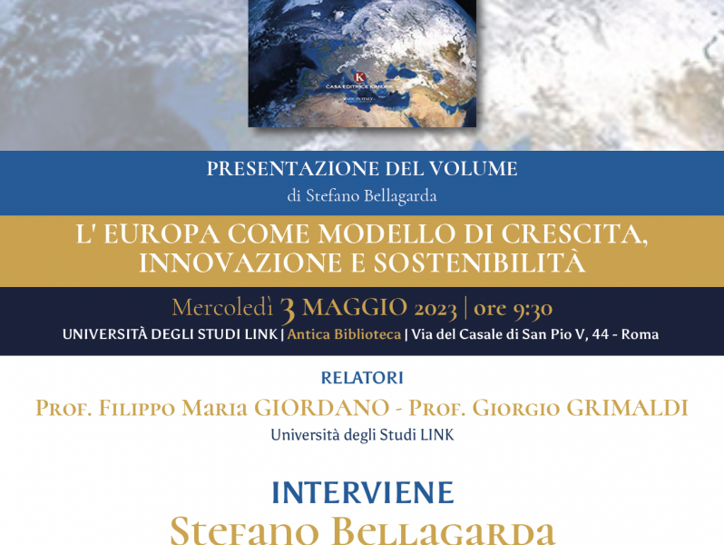 L' Europa come modello di crescita, Innovazione e Sostenibilità