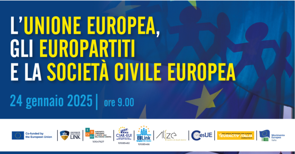 L'Unione europea, gli europartiti e la società civile europea