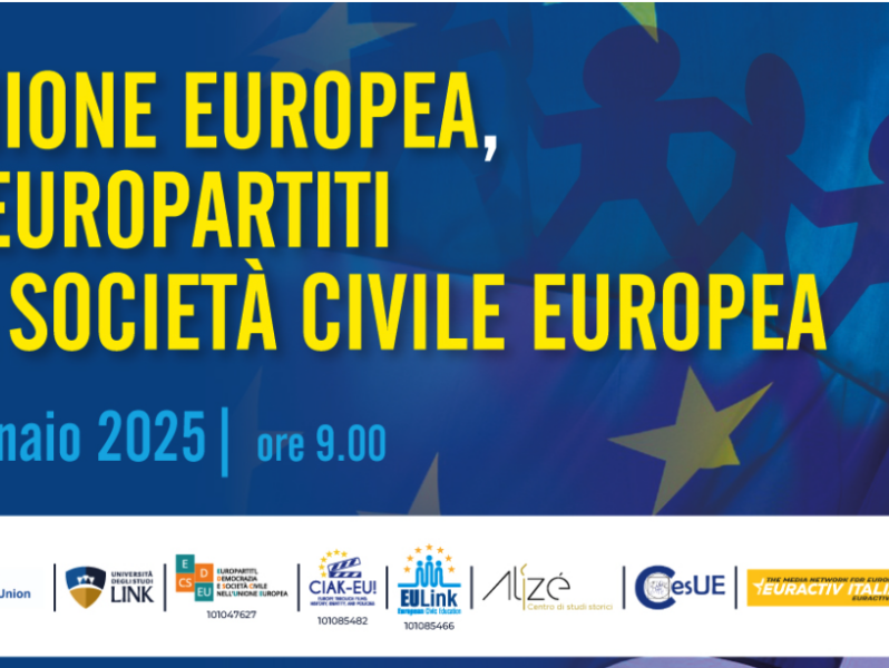 L'Unione europea, gli europartiti e la società civile europea