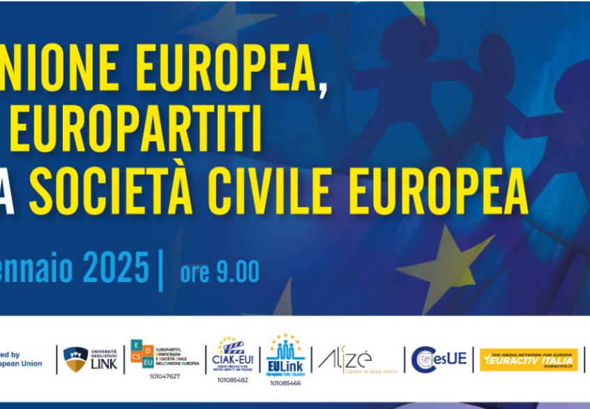 L'Unione europea, gli europartiti e la società civile europea